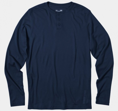 Under Armour Waffle Henley thermal jacket - Cadet price